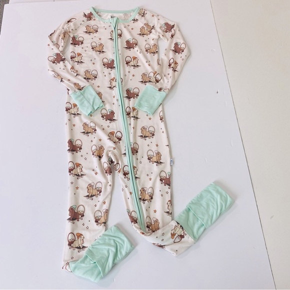 Set Of 2 Dream Big Little Egghunt & What’s Up Peeps Dream Rompers Size 3T - Picture 4 of 6